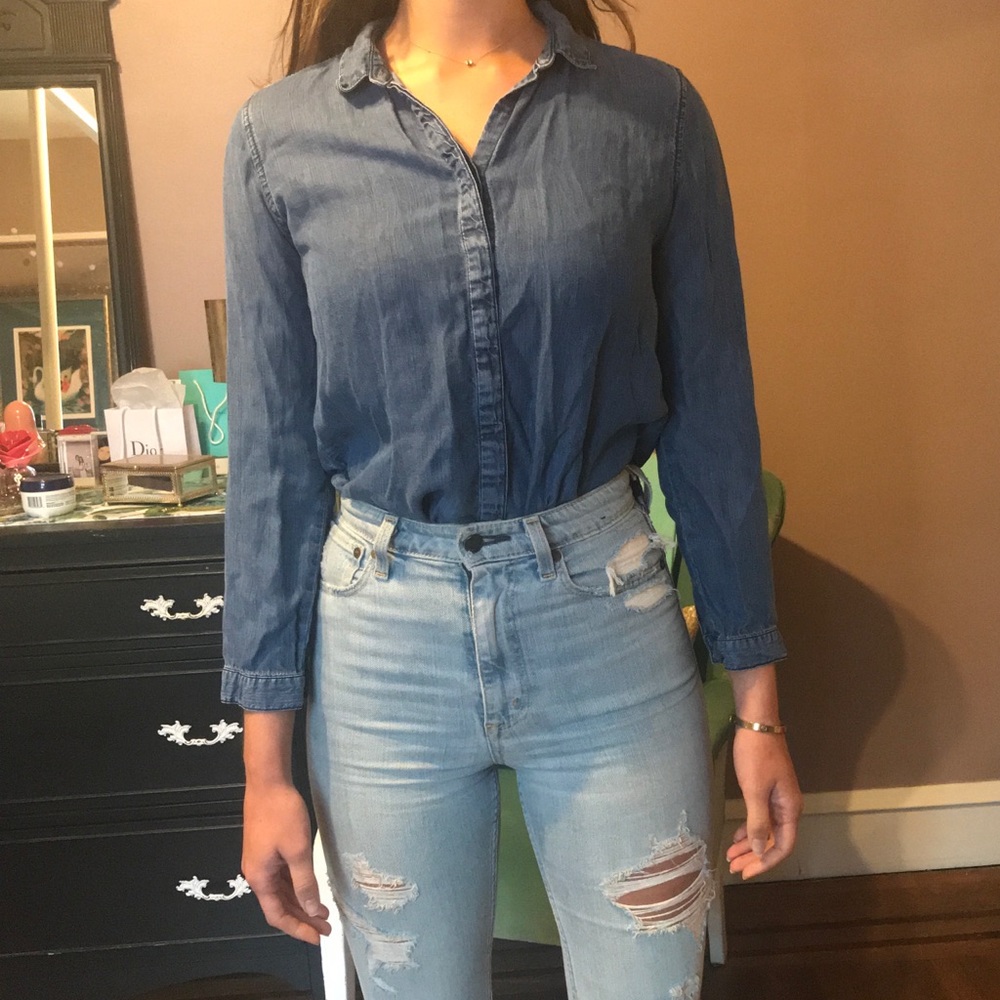 Gap Denim Button Up